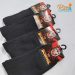 Kaos Kaki Hitam Polos SD – Bahan Polester – (1 lusin)